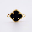 Herraje Trebol 0.85 g / 1.5 cm Oro Amarillo 18K