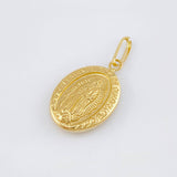 Dije Virgen Guadalupe 1.1gr / 2.8cm / Oro Amarillo 18K