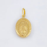 Dije Virgen Guadalupe 1.1gr / 2.8cm / Oro Amarillo 18K