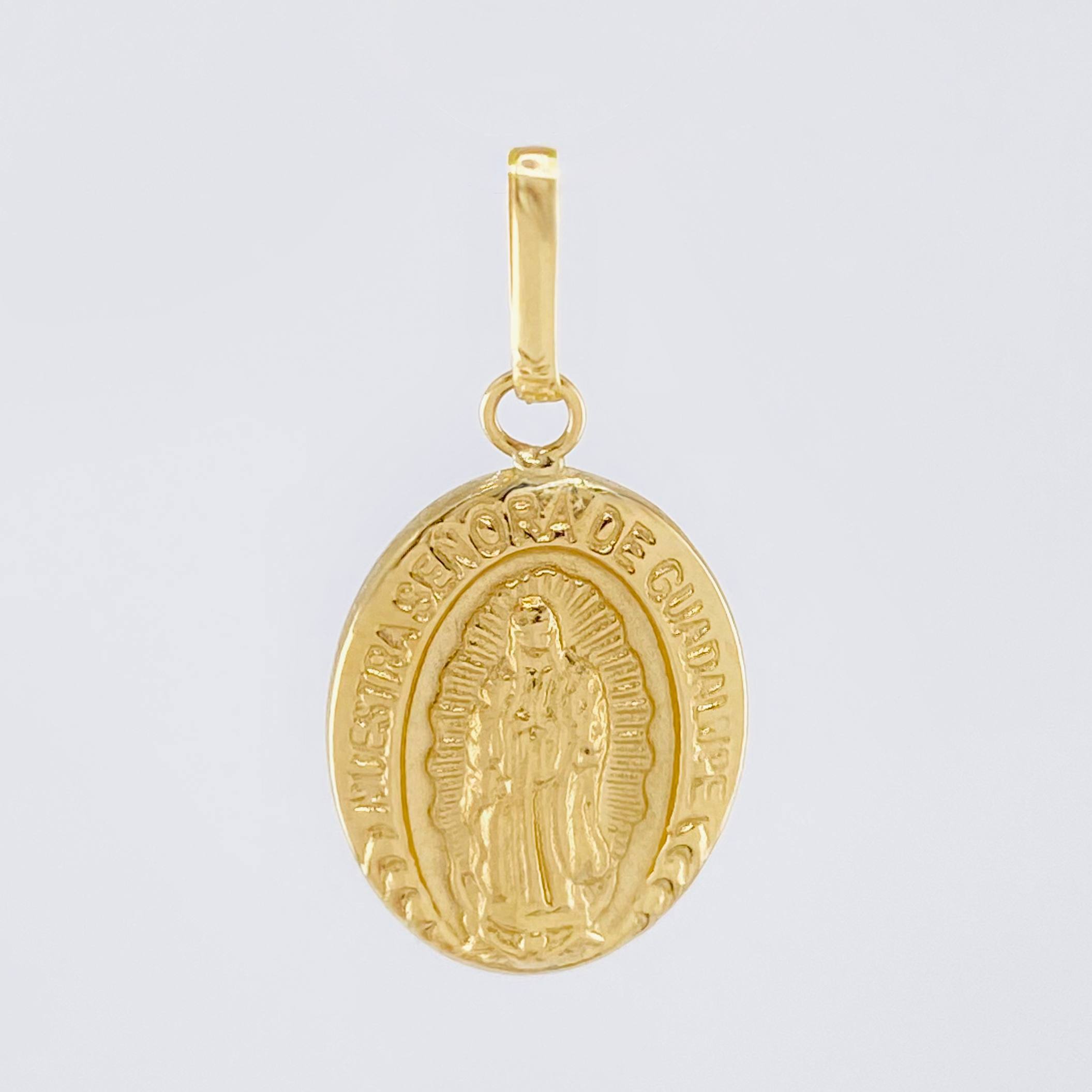 Dije Virgen Guadalupe 1.1gr / 2.8cm / Oro Amarillo 18K