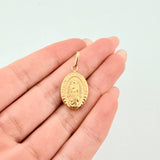 Dije Virgen Guadalupe 1.1gr / 2.8cm / Oro Amarillo 18K