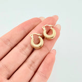 Candongas Salo 1.2gr / 1.05cm / Oro Amarillo 18K