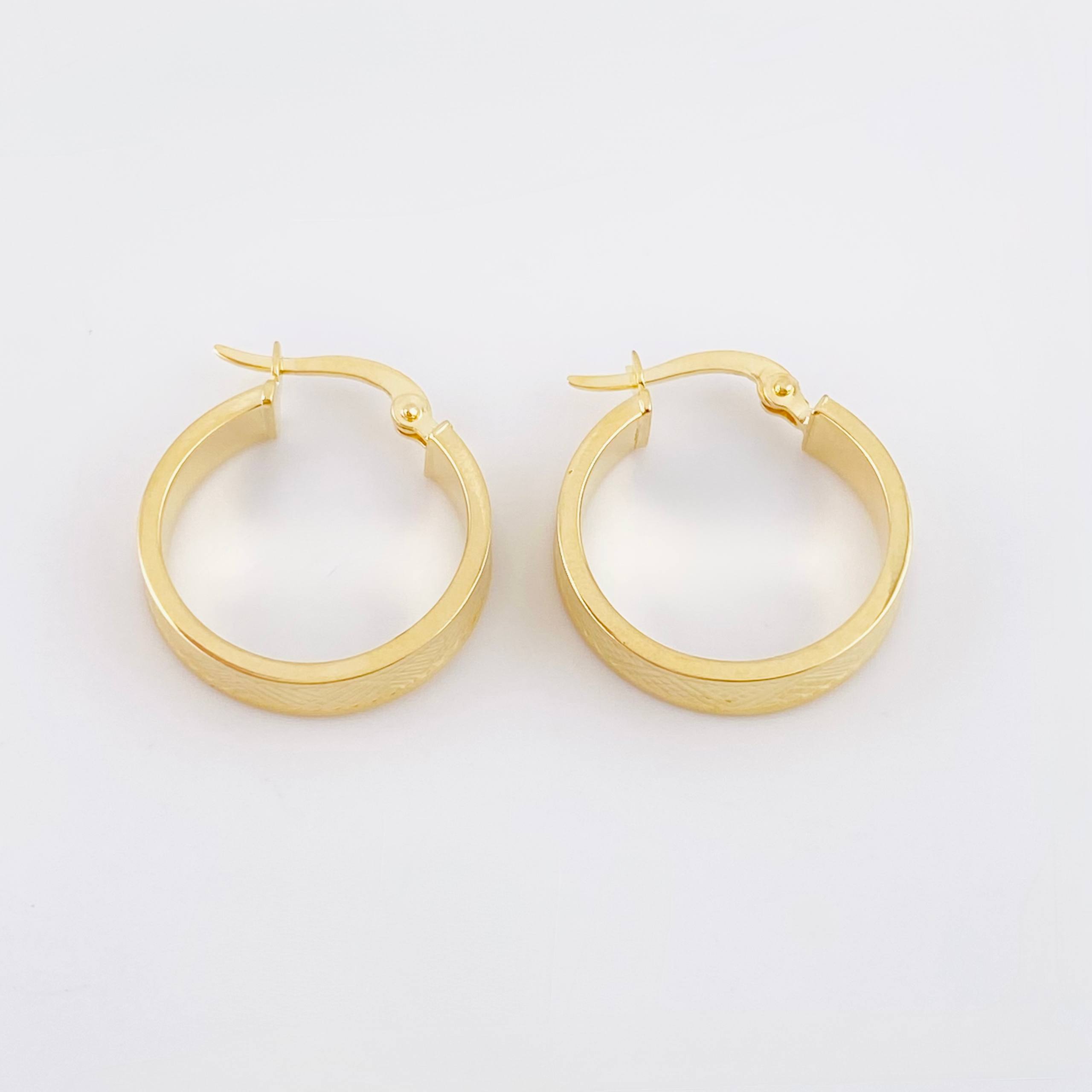 Candongas Tribal 1.95gr / 2cm / Oro Amarillo 18K