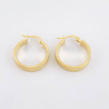 Candongas Tribal 1.95gr / 2cm / Oro Amarillo 18K