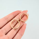 Candongas Tribal 1.95gr / 2cm / Oro Amarillo 18K