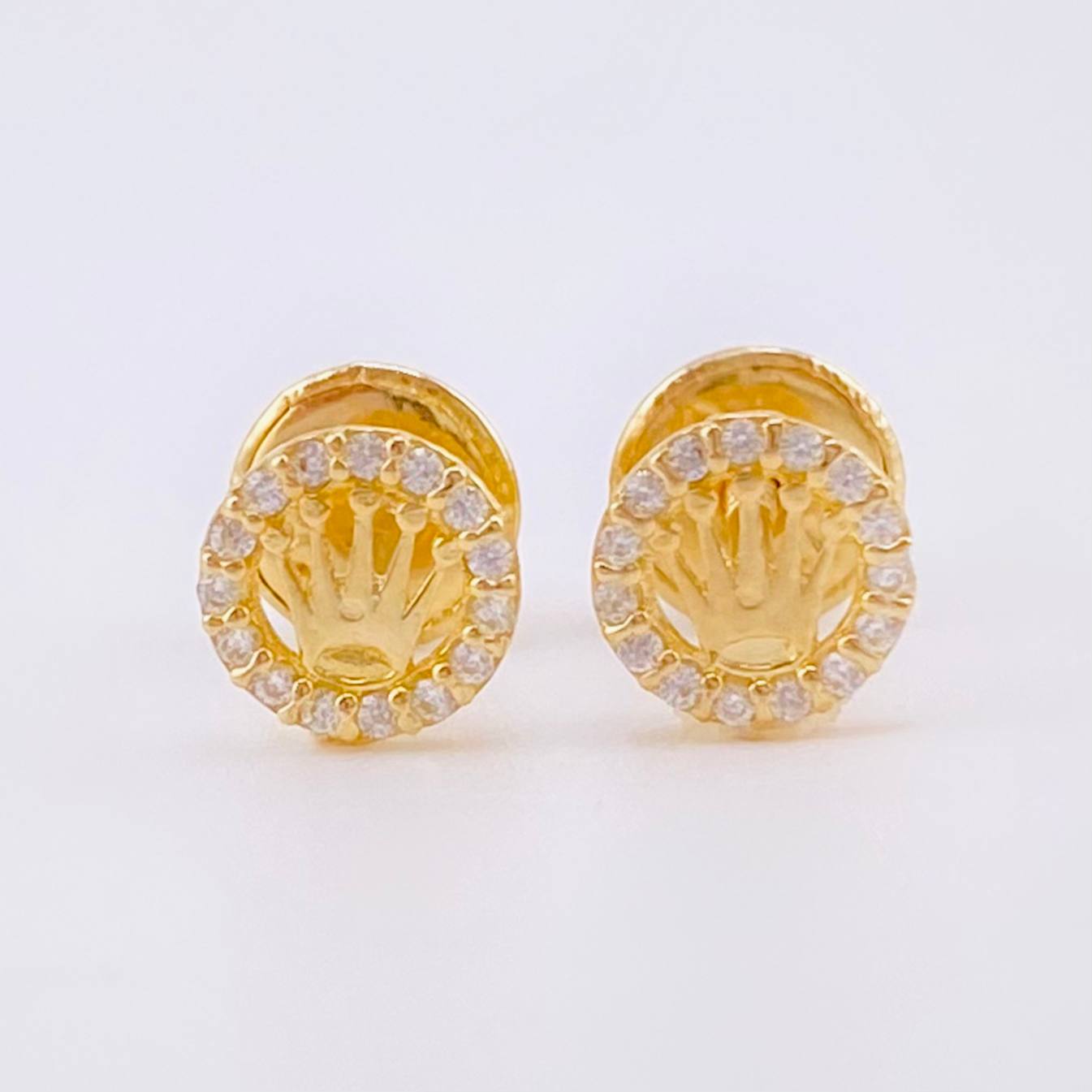 Topos Corona Circula Tupida 1gr / 6.8mm Oro Amarillo 18K