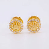 Topos Corona Circula Tupida 1gr / 6.8mm Oro Amarillo 18K