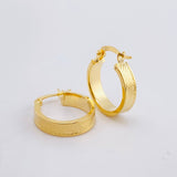 Candongas Tribal 1.9gr / 2cm / Oro Amarillo 18K *