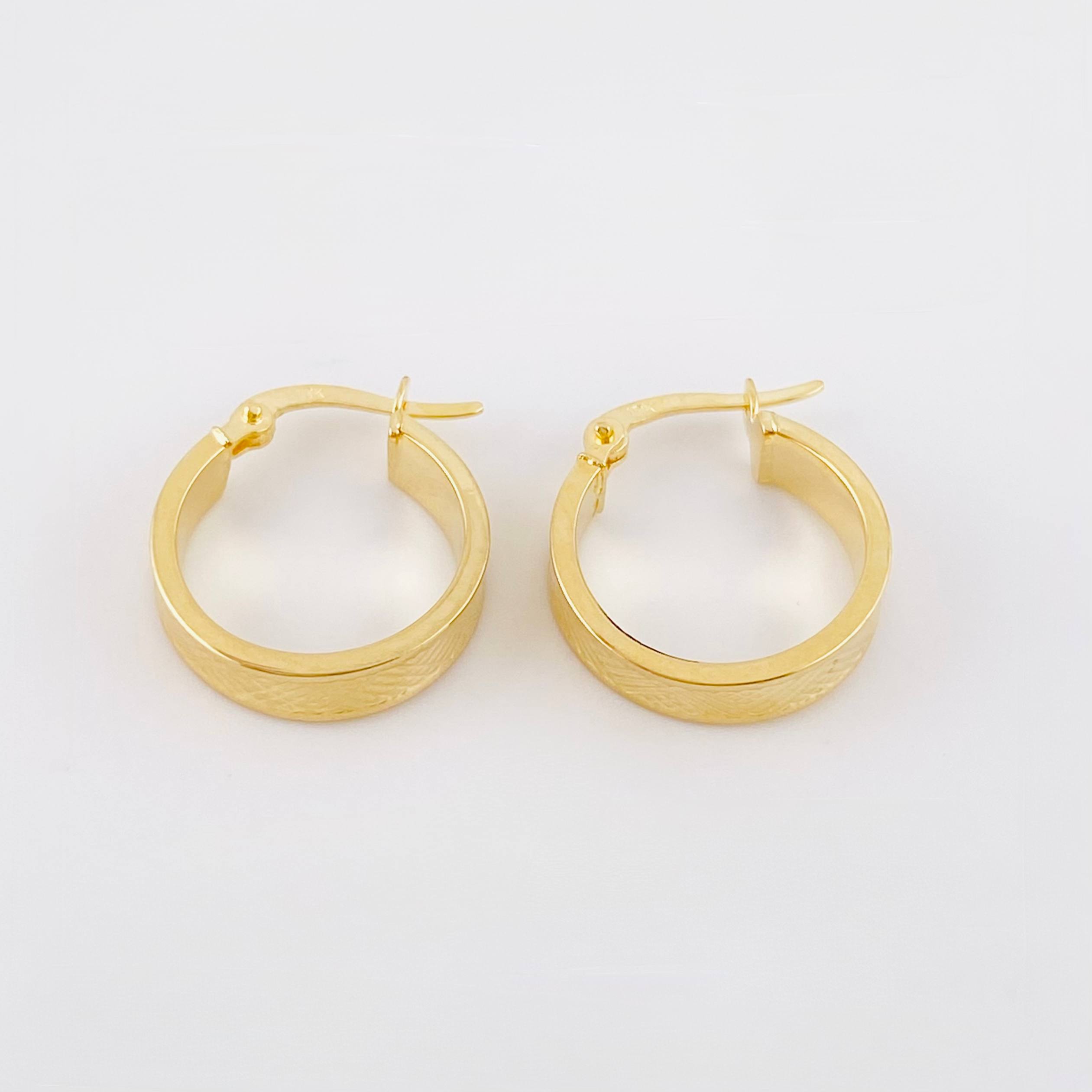 Candongas Tribal 1.9gr / 2cm / Oro Amarillo 18K *