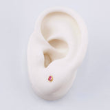 Topos Bisel Zafiros Rosados 26pts 0.95gr / 3.8mm Oro Amarillo 18K