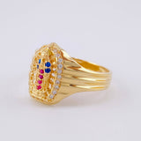 Anillo Virgen de Guadalupe 3.65g / T7 Oro Amarillo 18K