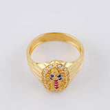 Anillo Virgen de Guadalupe 3.65g / T7 Oro Amarillo 18K