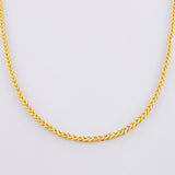 Cadena Franco 7.6g / 59.5cm / 2.05mm Oro Amarillo 18K