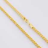 Cadena Franco 7.9g / 60cm / 2.05mm Oro Amarillo 18K