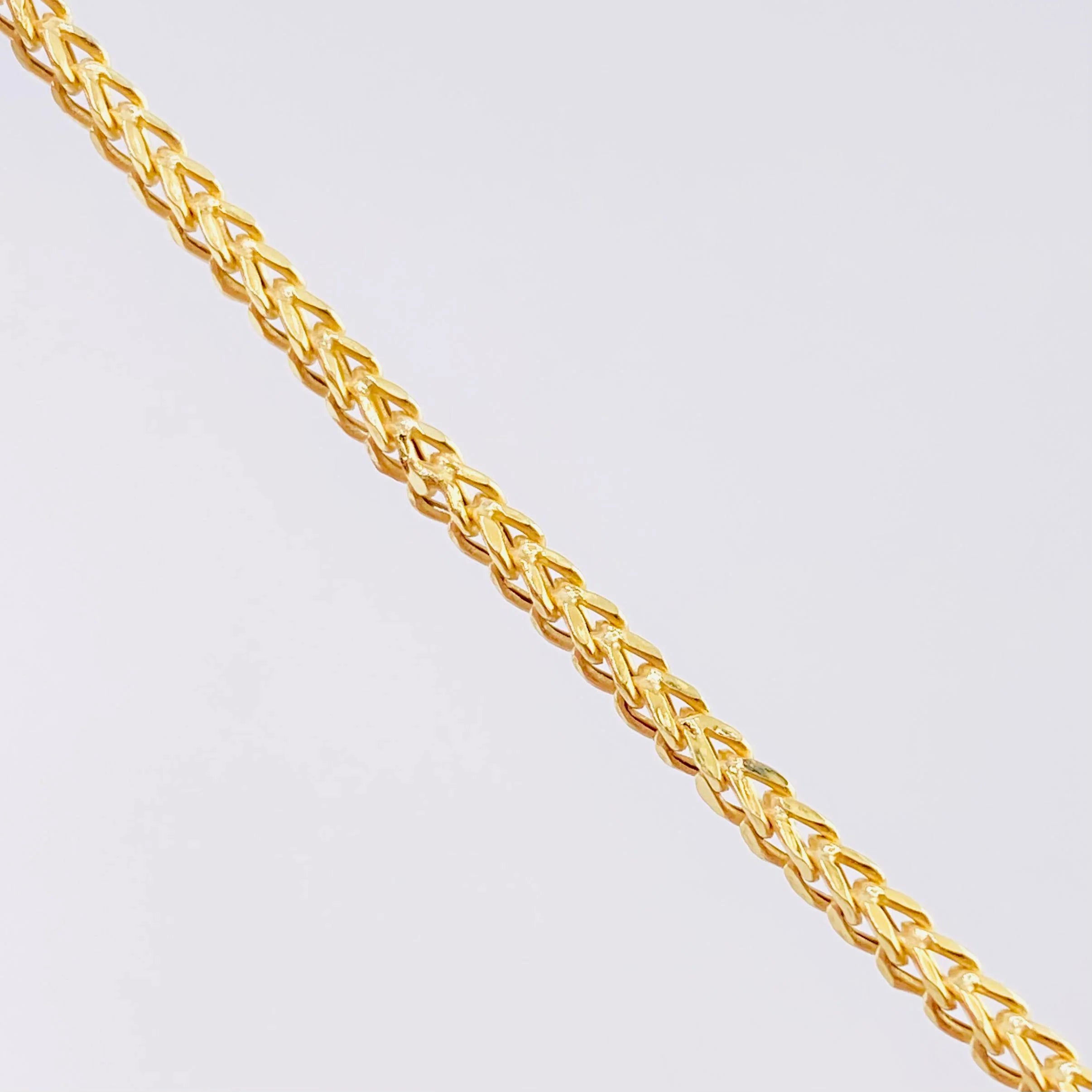 Cadena Franco 9.2g / 60cm / 2.2mm Oro Amarillo 18K