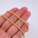Cadena Franco 7.9g / 60cm / 2.05mm Oro Amarillo 18K