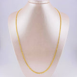 Cadena Franco 7.65g / 59.7cm / 2.05mm Oro Amarillo 18K
