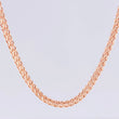 Cadena Franco 13.9g / 60cm / 2.8mm Oro Rosa 18K