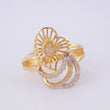 Anillo Filigrama Corazon 3.15g / T7 1/4 Oro Amarillo 18K