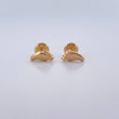 Topos Pies 0.55gr / Lisos Oro Amarillo 18K $