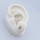 Topos Pies 0.45gr / Lisos Oro Amarillo 18K $