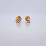 Topos Estrella 0.45gr / Diamantados Oro Amarillo 18K $