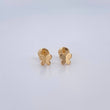 Topos Mariposa 0.65gr / Lisos Oro Amarillo 18K $
