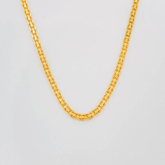 Cadena China 3.85g / 60cm / 1.62mm Oro Amarillo 18K