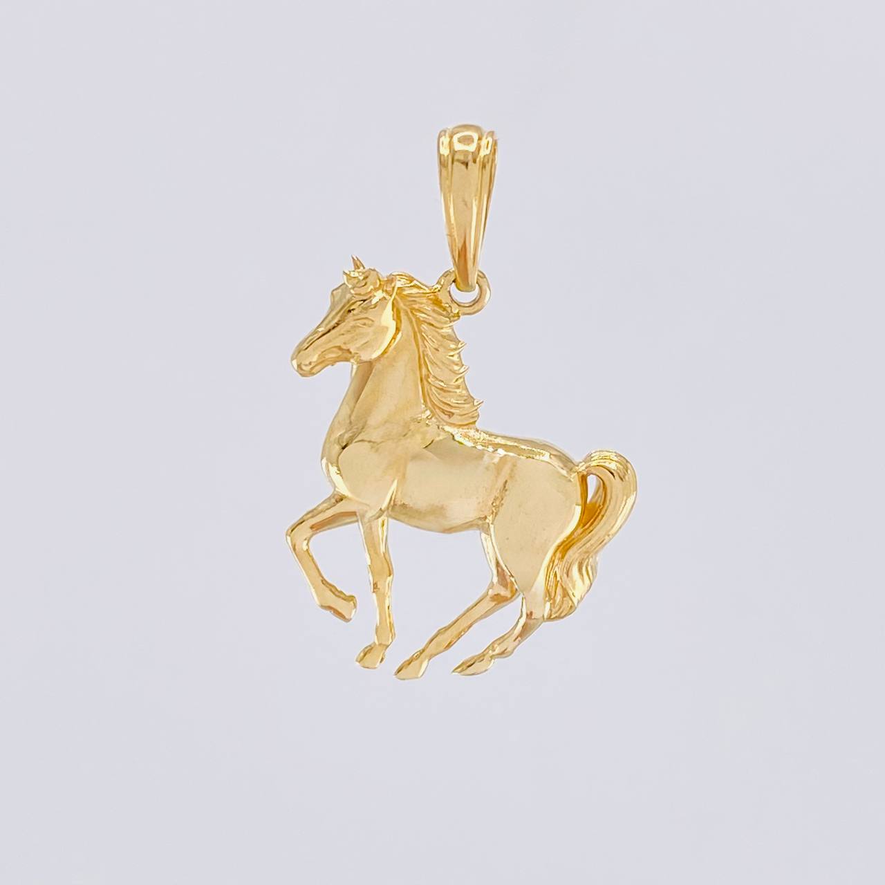 Dije Caballo 4.65g / 3.5cm Oro Amarillo 18K
