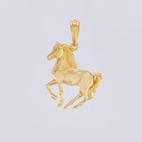 Dije Caballo 4.65g / 3.5cm Oro Amarillo 18K