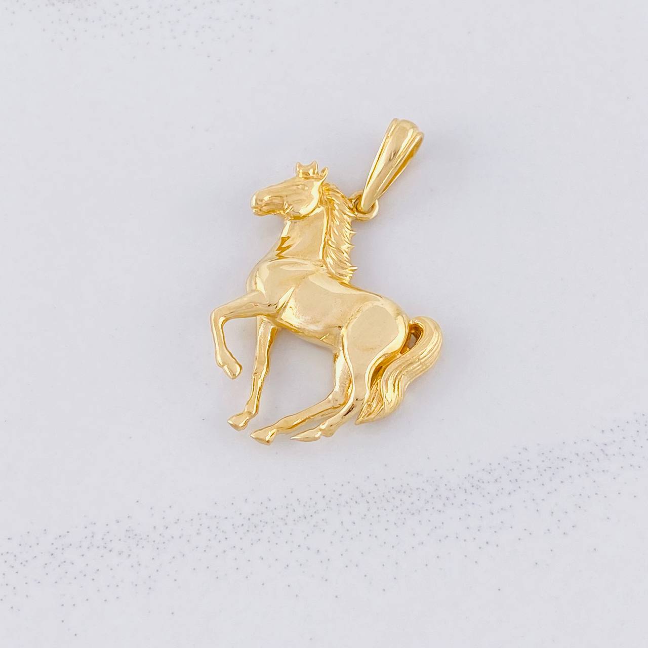 Dije Caballo 4.65g / 3.5cm Oro Amarillo 18K