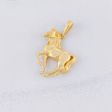 Dije Caballo 4.65g / 3.5cm Oro Amarillo 18K