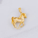 Dije Caballo 4.65g / 3.5cm Oro Amarillo 18K