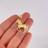 Dije Caballo 4.65g / 3.5cm Oro Amarillo 18K