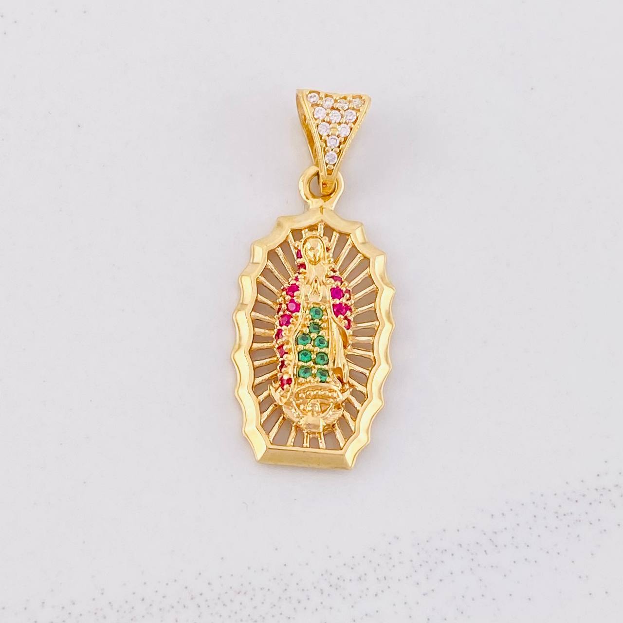 Dije Virgen de Guadalupe 3g / 3cm Oro Amarillo 18K