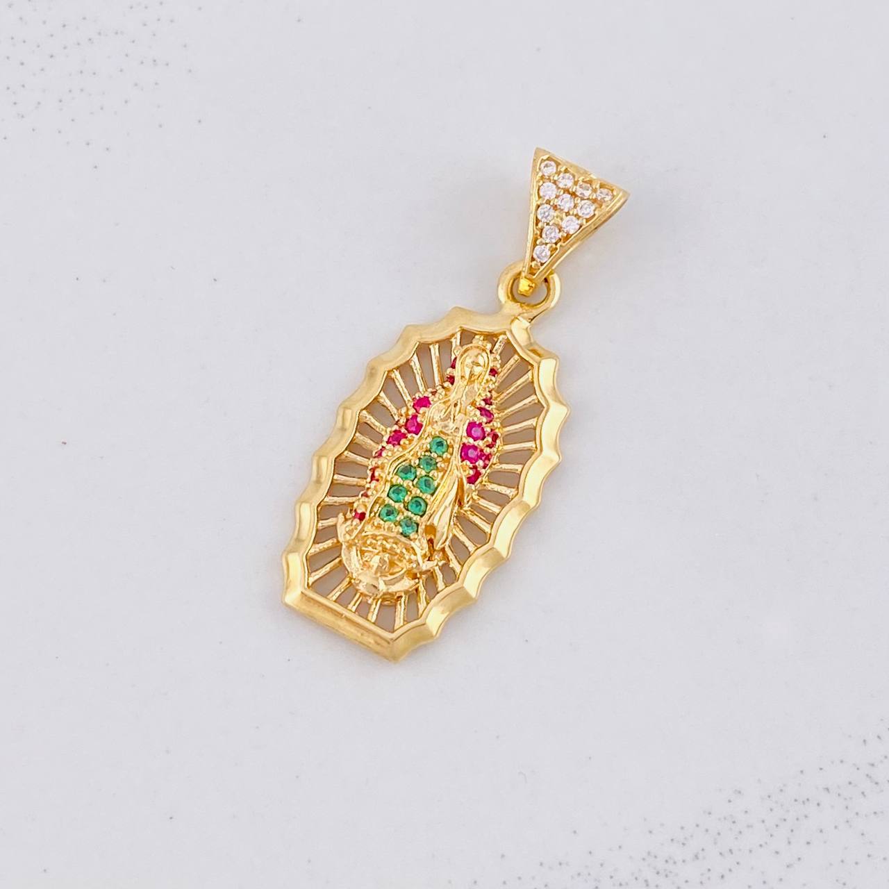 Dije Virgen de Guadalupe 3g / 3cm Oro Amarillo 18K