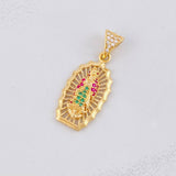 Dije Virgen de Guadalupe 3g / 3cm Oro Amarillo 18K