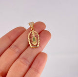 Dije Virgen de Guadalupe 3g / 3cm Oro Amarillo 18K