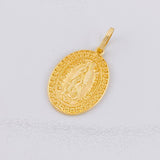 Dije Medalla Virgen de Guadalupe 8.3g / 4.1cm Oro Amarillo 18K