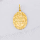 Dije Medalla Virgen de Guadalupe 8.3g / 4.1cm Oro Amarillo 18K