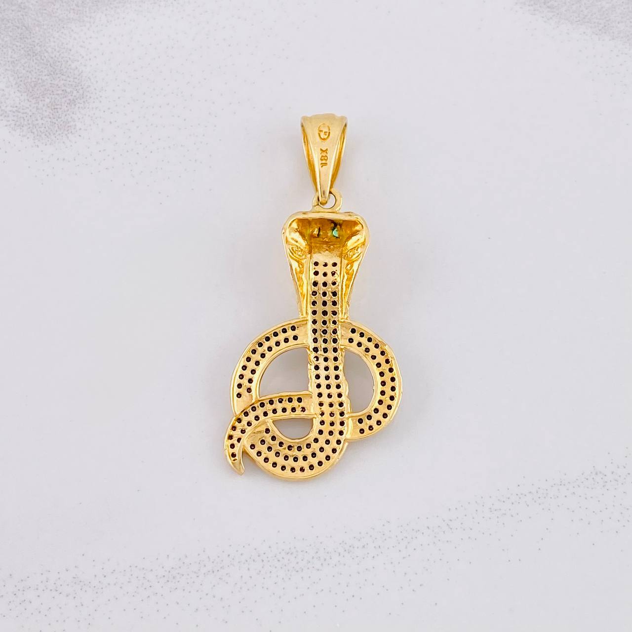 Dije Serpiente Cobra 5.75g / 4.7cm Oro Amarillo 18K