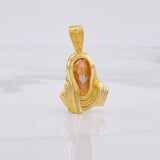 Dije Rostro de Cristo 10g / 3.8cm Tres Oros 18K