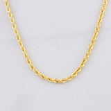 Cadena Lazo 3.1g / 50cm / 2.2mm Oro Amarillo 18K