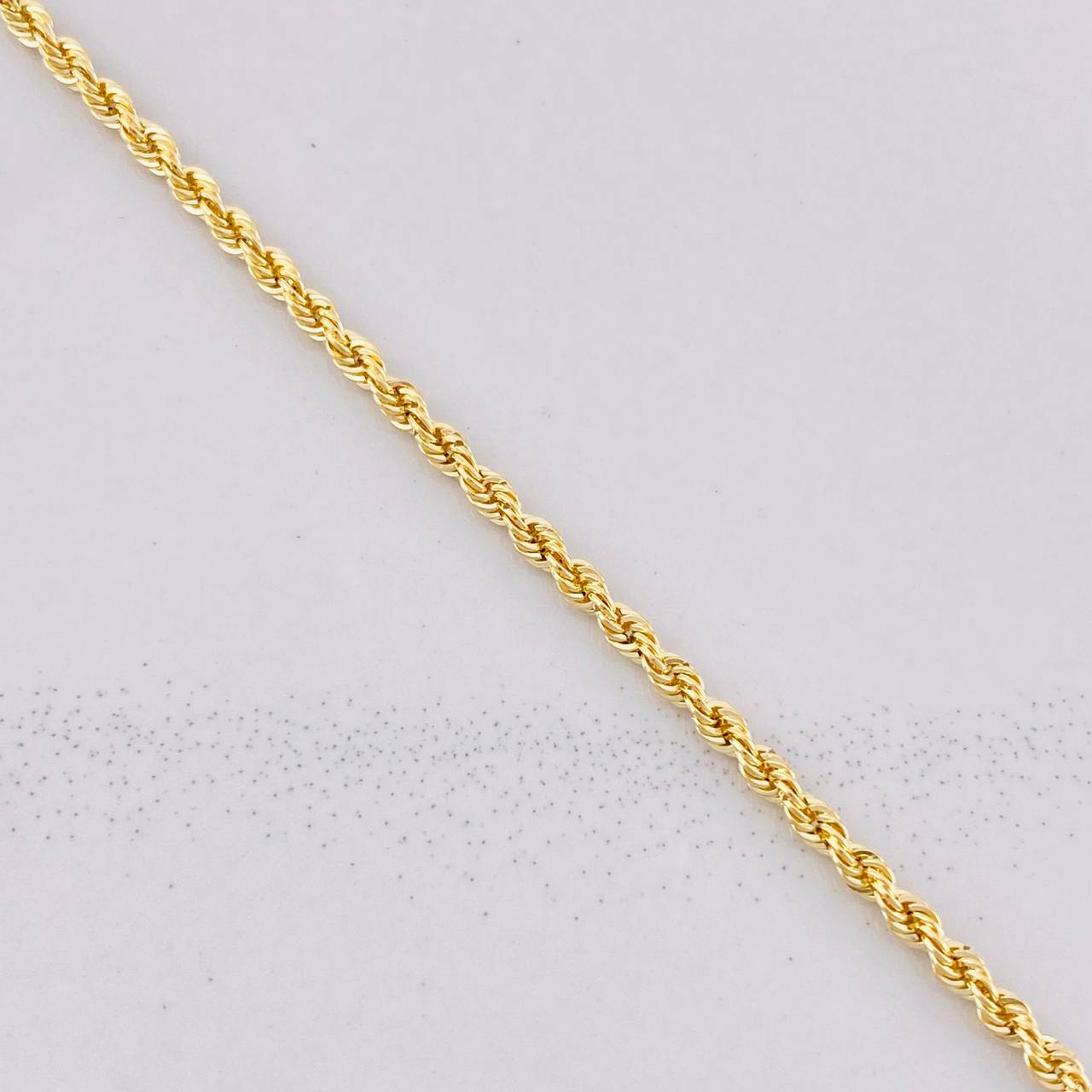 Cadena Lazo 3.1g / 50cm / 2.2mm Oro Amarillo 18K