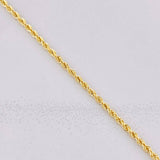Cadena Lazo 3.1g / 50cm / 2.22mm Oro Amarillo 18K