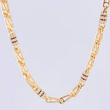 Cadena Rustica Cilindro 52.6g / 70cm / 4.75mm Oro Amarillo 18K