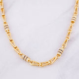 Cadena Rustica Cilindro 52.6g / 70cm / 4.75mm Oro Amarillo 18K