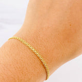 Pulso Chino 1.45g / 19cm / 2.55mm Oro Amarillo 18K