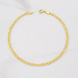 Pulso Chino 1.6g / 21.2cm / 2.75mm Oro Amarillo 18K