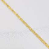 Pulso Chino 1.6g / 21.2cm / 2.75mm Oro Amarillo 18K
